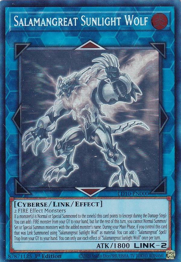 ͷ LD10-EN000 žå饤ȥ Salamangreat Sunlight Wolf (Ѹ 1st Editio...