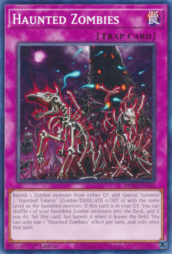ͷ MP23-EN106 ۡƥåɡǥå Haunted Zombies (Ѹ 1st Edition Ρޥ) 25th Anniversary TinDueling Heroes