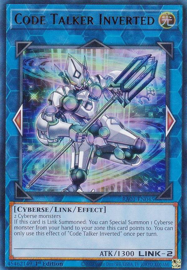 遊戯王 RA01-EN045 コード・トーカー・インヴァート Code Talker Inverted (英語版 1st Edition ウルトラレア) 25th Anniversary Rarity Collection