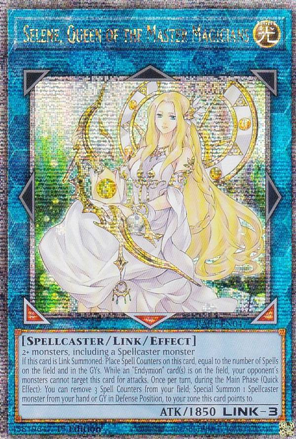 遊戯王 RA01-EN047 神聖魔皇后セレーネ Selene, Queen of the Master Magicians (英語版 1st Edition 25th クォーターセンチュリーシークレットレア) 25th Anniversary Rarity Collection