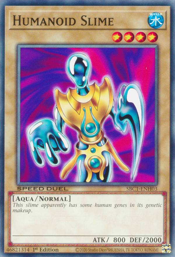 REALiZEۥӡȥ쥫2Ź㤨ͷ SBC1-ENH03 ҥ塼ޥΥɡ饤 Humanoid Slime (Ѹ 1st Edition Ρޥ Speed DuelStreets of Battle CityפβǤʤ50ߤˤʤޤ