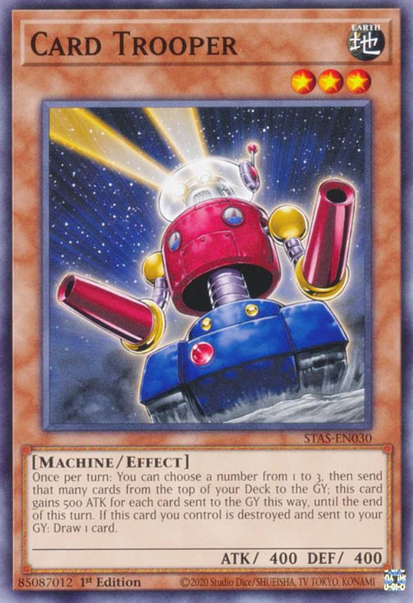 ͷ STAS-EN030 ɥʡ Card Trooper (Ѹ 1st Edition Ρޥ) 2-Player Starter Set Synchro Deck