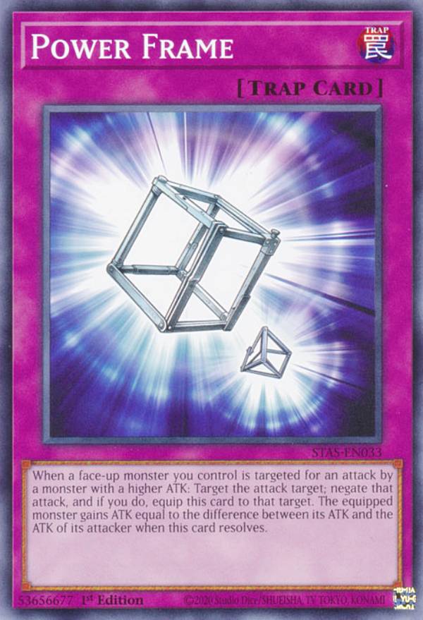 遊戯王 STAS-EN033 パワー・フレーム Power Frame (英語版 1st Edition ノーマル) 2-Player Starter Set Synchro Deck