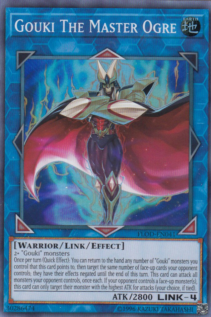 遊戯王 FLOD-EN041 剛鬼ザ・マスター・オーガ Gouki The Master Ogre(英語版 Unlimited Edition スーパーレア) フレイム・オブ・ディストラクション