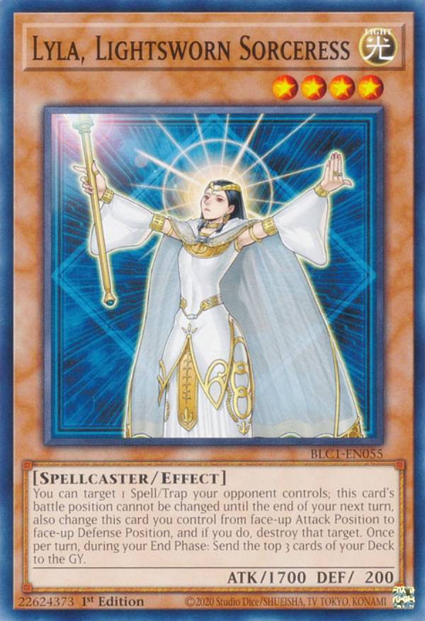 REALiZEۥӡȥ쥫2Ź㤨ͷ BLC1-EN055 饤ȥɡޥ 饤 Lyla, Lightsworn Sorceress (Ѹ 1st Edition Ρޥ BATTLES OF LEGEND CHAPTER 1פβǤʤ50ߤˤʤޤ