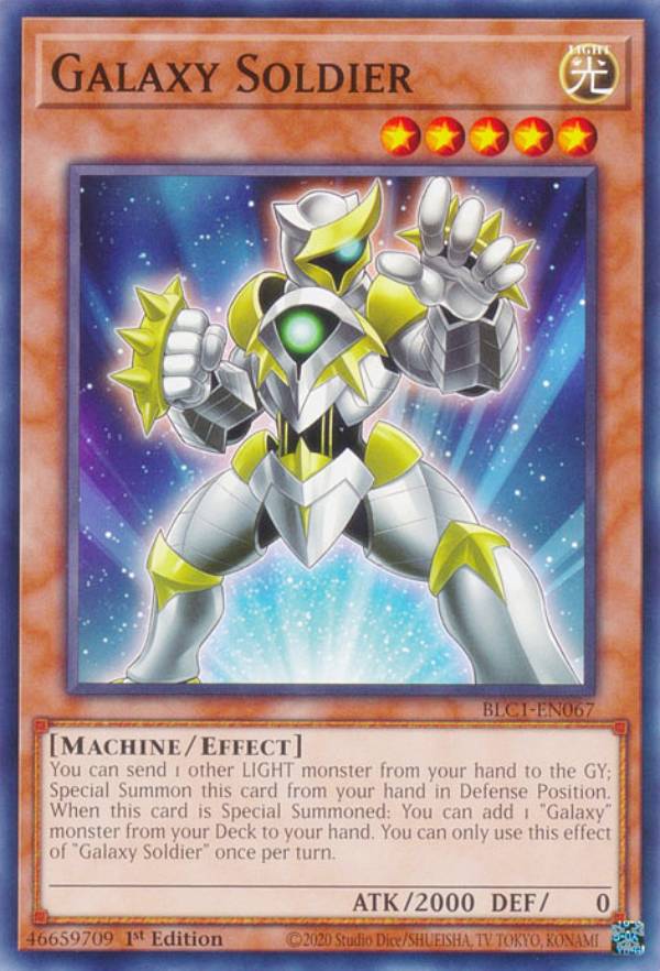 遊戯王 BLC1-EN067 銀河戦士 Galaxy Soldier (英語版 1st Edition ノーマル) BATTLES OF LEGEND： CHAPTER 1