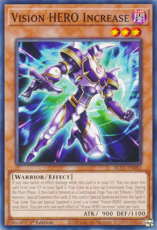 REALiZEۥӡȥ쥫2Ź㤨ͷ BLC1-EN082 VHERO 󥯥꡼ Vision HERO Increase (Ѹ 1st Edition Ρޥ BATTLES OF LEGEND CHAPTER 1פβǤʤ50ߤˤʤޤ