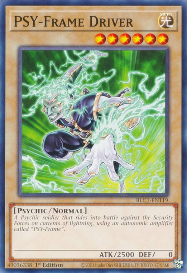 遊戯王 BLC1-EN119 PSYフレーム・ドライバー PSY-Frame Driver (英語版 1st Edition ノーマル) BATTLES..