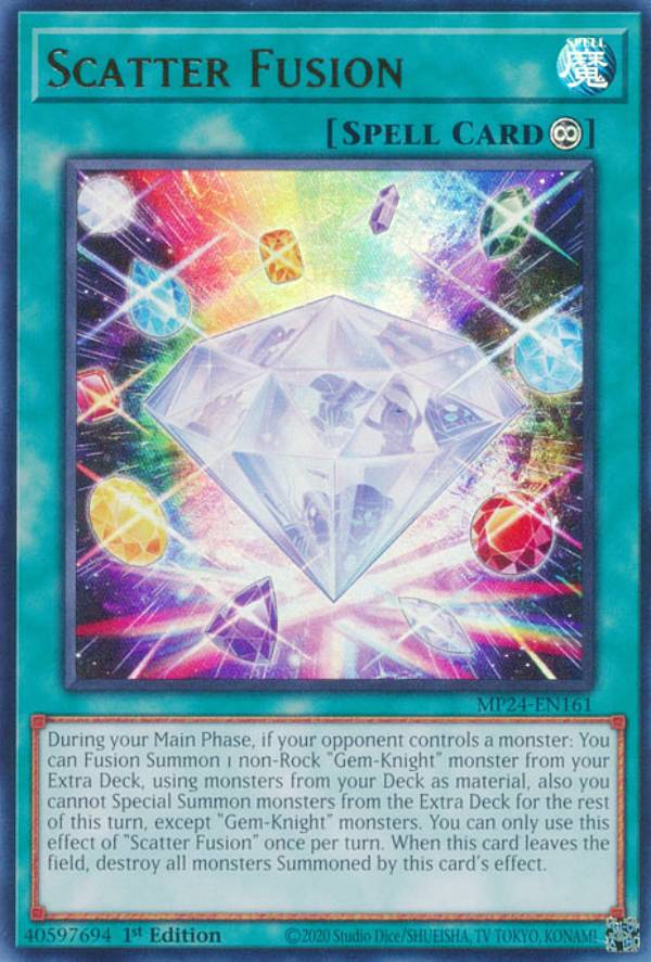 遊戯王 MP24-EN161 スキャッター・フュージョン Scatter Fusion (英語版 1st Edition ウルトラレア) 25th Anniversary Tin：Dueling Mirrors Mega Pack