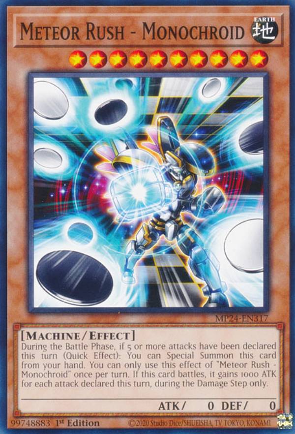 ͷ MP24-EN317 ήϢǡݥ Meteor Rush - Monochroid (Ѹ 1st Edition Ρޥ) 25th Anniversary TinDueling Mirrors Mega Pack