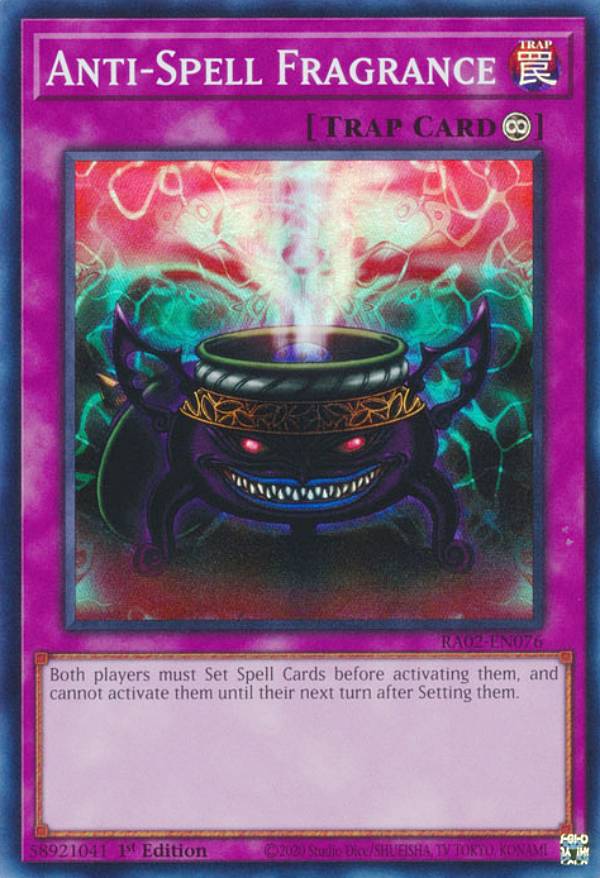 ͷ RA02-EN076 ˧ Anti-Spell Fragrance (Ѹ 1st Edition ѡ쥢) 25th Anniversary Rarity Collection II