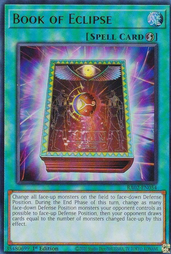 遊戯王 RA02-EN054 皆既日蝕の書 Book of Eclipse (英語版 1st Edition ウルトラレア) 25th Anniversary Rarity Collection II