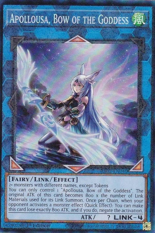 ڥѥ͡ͷ RA02-EN040 ̿οݡݥݥ Apollousa, Bow of the Goddess (Ѹ 1st Edition 쥯쥢) 25th Anniversary Rarity Collection II