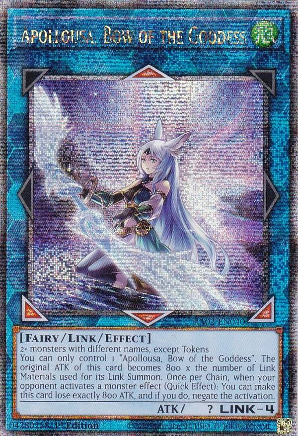 ͷ RA02-EN040 ̿οݡݥݥ Apollousa, Bow of the Goddess (Ѹ 1st Edition 25th ꡼åȥ쥢) 25th Anniversary Rarity Collection II