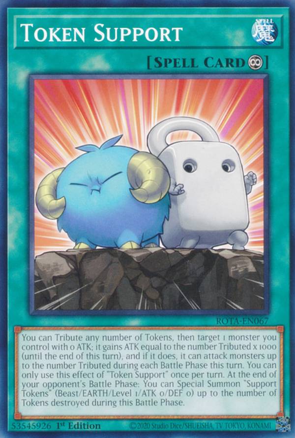 REALiZEۥӡȥ쥫2Ź㤨ͷ ROTA-EN067 ƮƮ Token Support (Ѹ 1st Edition Ρޥ RAGE OF THE ABYSSפβǤʤ30ߤˤʤޤ