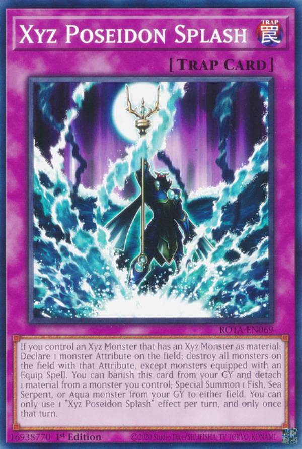 REALiZEۥӡȥ쥫2Ź㤨ͷ ROTA-EN069 ݥɥ󡦥ץå Xyz Poseidon Splash (Ѹ 1st Edition Ρޥ RAGE OF THE ABYSSפβǤʤ30ߤˤʤޤ