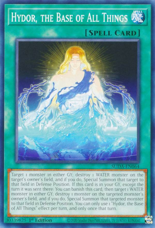 REALiZEۥӡȥ쥫2Ź㤨ͷ SUDA-EN064 ʪλϸݡֿ Hydor, the Base of All Things (Ѹ 1st Edition Ρޥ SUPREME DARKNESSפβǤʤ30ߤˤʤޤ