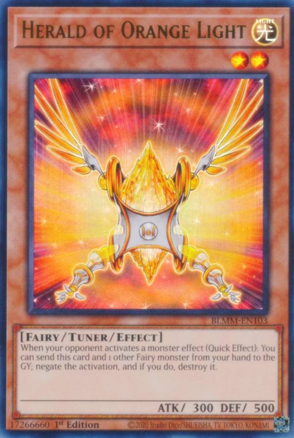 REALiZEۥӡȥ쥫2Ź㤨ͷ BLMM-EN103  Herald of Orange Light (Ѹ 1st Edition ȥ쥢 Battles of LegendMonster MayhemפβǤʤ50ߤˤʤޤ