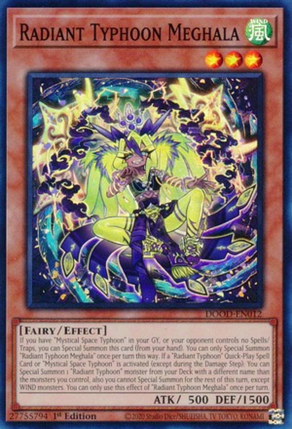 REALiZEۥӡȥ쥫2Ź㤨ͷ DOOD-EN012 򤿤ᥬ Radiant Typhoon Meghala (Ѹ 1st Edition ѡ쥢 Doom of DimensionsפβǤʤ50ߤˤʤޤ