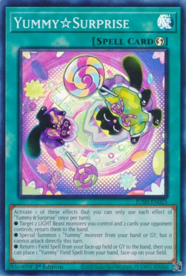 REALiZEۥӡȥ쥫2Ź㤨ͷ JUSH-EN025 ߡץ饤 YummySurprise (Ѹ 1st Edition ѡ쥢 Justice HuntersפβǤʤ80ߤˤʤޤ