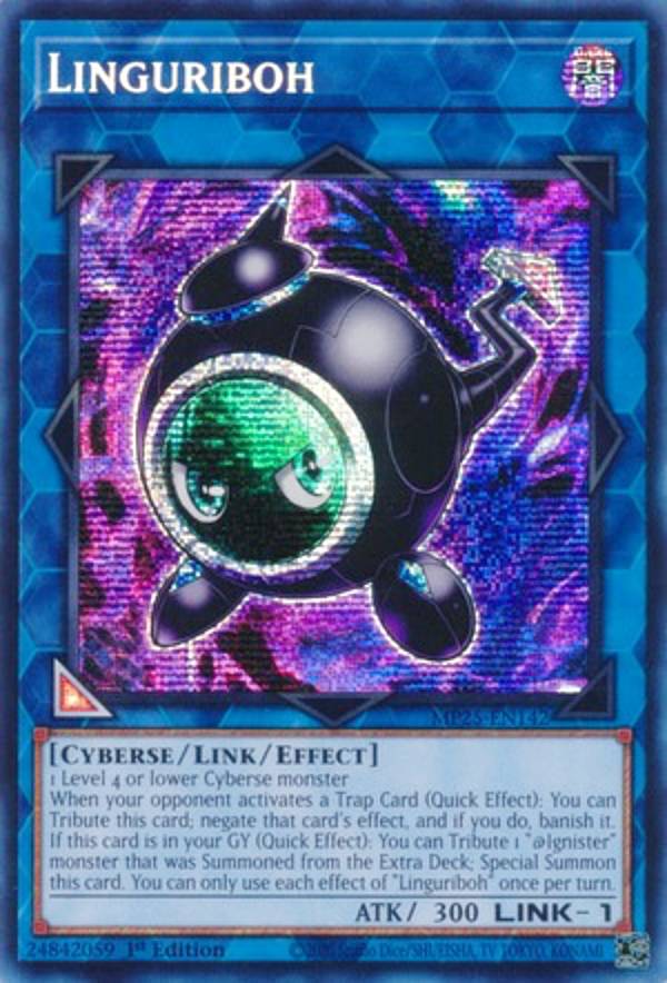 遊戯王 MP25-EN142 リングリボー Linguriboh (英語版 1st Edition プリズマティックシークレットレア) 2025 Mega-Pack Bundle