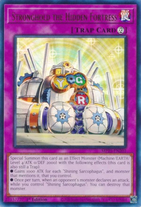 遊戯王 MP25-EN201 隠し砦 ストロング・ホールド Stronghold the Hidden Fortress (英語版 1st Edition ウルトラレア) 2025 Mega-Pack Bundle