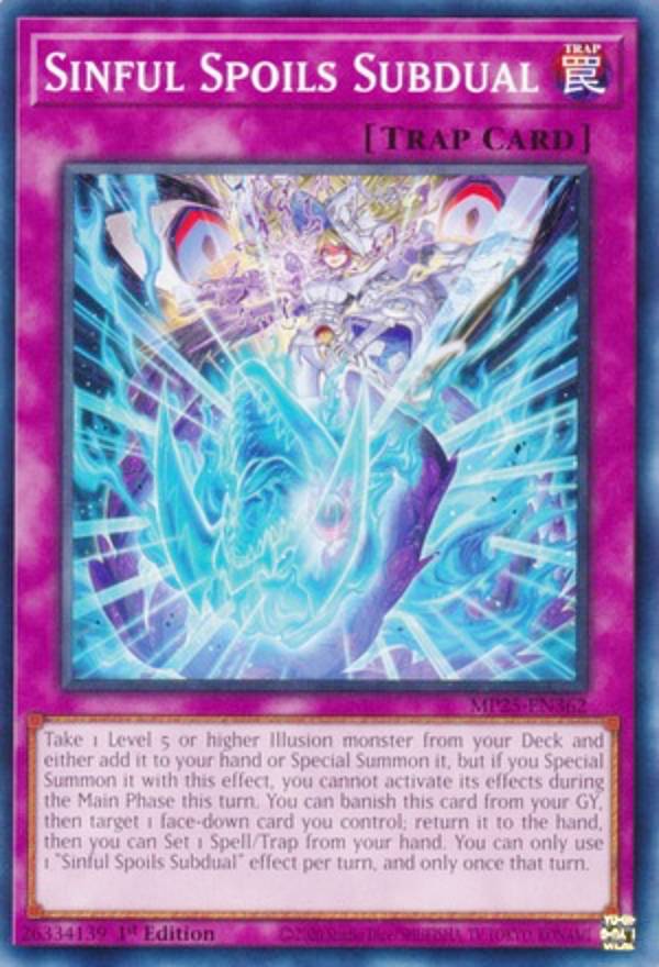 REALiZEۥӡȥ쥫2Ź㤨ͷ MP25-EN362  Sinful Spoils Subdual (Ѹ 1st Edition Ρޥ 2025 Mega-Pack BundleפβǤʤ50ߤˤʤޤ