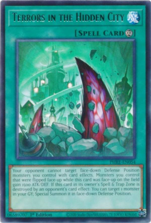 REALiZE�ۥӡ����ȥ쥫2��Ź���㤨���ͷ���� PHRE-EN054 ���泦����� Terrors in the Hidden City (�Ѹ��� 1st Edition �쥢 Phantom Revenge�פβ����Ǥ������ʤ�30�ߤˤʤ�ޤ���