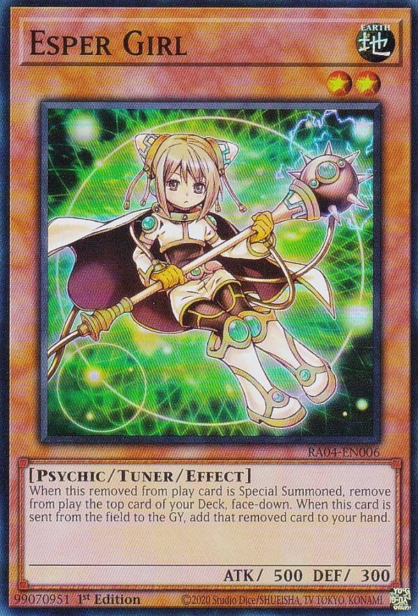 REALiZEۥӡȥ쥫2Ź㤨ͷ RA04-EN006  Esper Girl (Ѹ 1st Edition ѡ쥢 Quarter Century StampedeפβǤʤ30ߤˤʤޤ