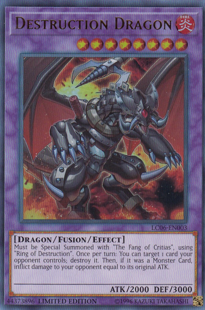 ͷ���� LC06-EN003 Destruction DRAGON(�Ѹ��� Limited Edition ����ȥ�쥢) Legendary Collection