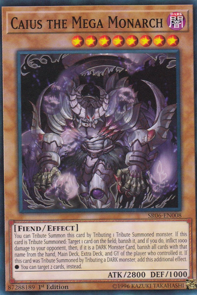 REALiZEۥӡȥ쥫2Ź㤨ͷ SR06-EN008 륬 Caius the Mega Monarch(Ѹ 1st Edition ΡޥڿʡۡפβǤʤ70ߤˤʤޤ