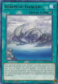 遊戯王 MP19-EN140 Realm of Danger! (英語版 1st Edition レア) 2019 Gold Sarcophagus Tin Mega Pack