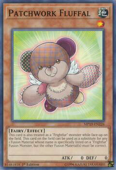 遊戯王 MP19-EN226 パッチワーク・ファーニマル Patchwork Fluffal (英語版 1st Edition ノーマル) 2019 Gold Sarcophagus Tin Mega Pack