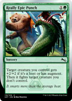 ޥå㥶󥰱Ѹ MTG UST EN 118 Really Epic Punch Υѥ(Ѹǥ) Unstable Box ܥåϿ