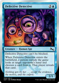 ޥå㥶󥰱Ѹ MTG UST EN 032 Defective Detective Դõ(Ѹǥ) Unstable Box ܥåϿ