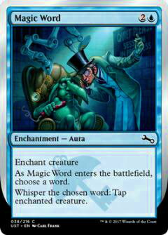 ޥå㥶󥰱Ѹ MTG UST EN 038 Magic Word ˡθ(Ѹǥ) Unstable Box ܥåϿ