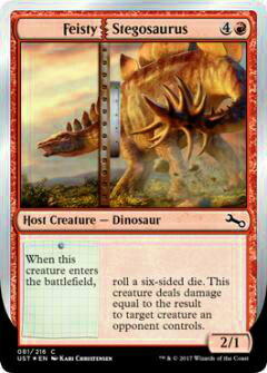 REALiZE ȥ쥫ۥӡŷԾŹ㤨֥ޥå㥶󥰱Ѹ MTG UST EN 081 Feisty Stegosaurus ޹ʥƥ륹(Ѹǥ Unstable Box ܥåϿפβǤʤ30ߤˤʤޤ