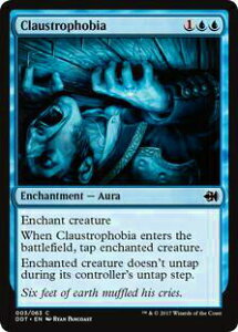 マジックザギャザリング MTG 英語版 DDT EN 003 閉所恐怖症(英語版コモン)【新品】
