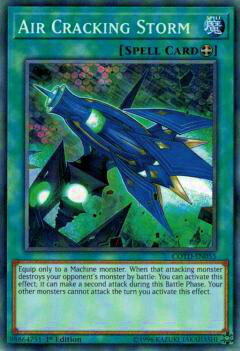 遊戲王! - 遊戯王 COTD-EN055 エアークラック・ストーム(英語版 1st Edition ノーマル)【新品】