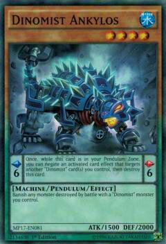遊戯王 MP17-EN081 ダイナミスト アンキロス(英語版 1st Edition ノーマル)【新品】
