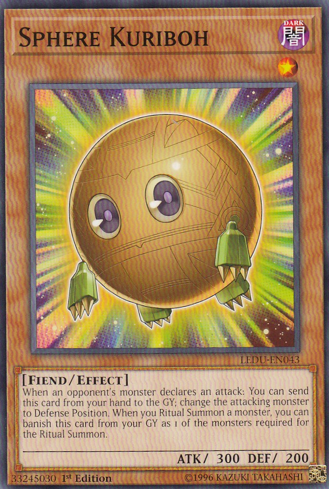 遊戯王 LEDU-EN043 Sphere Kuriboh クリボー