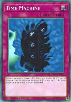 遊戯王 LED2-EN020 時の機械-タイム・マシーン Time Machine(英語版 1st Edition ノーマル)【新品】