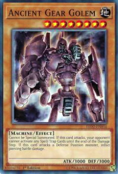 遊戯王 LED2-EN034 古代の機械巨人 Ancie