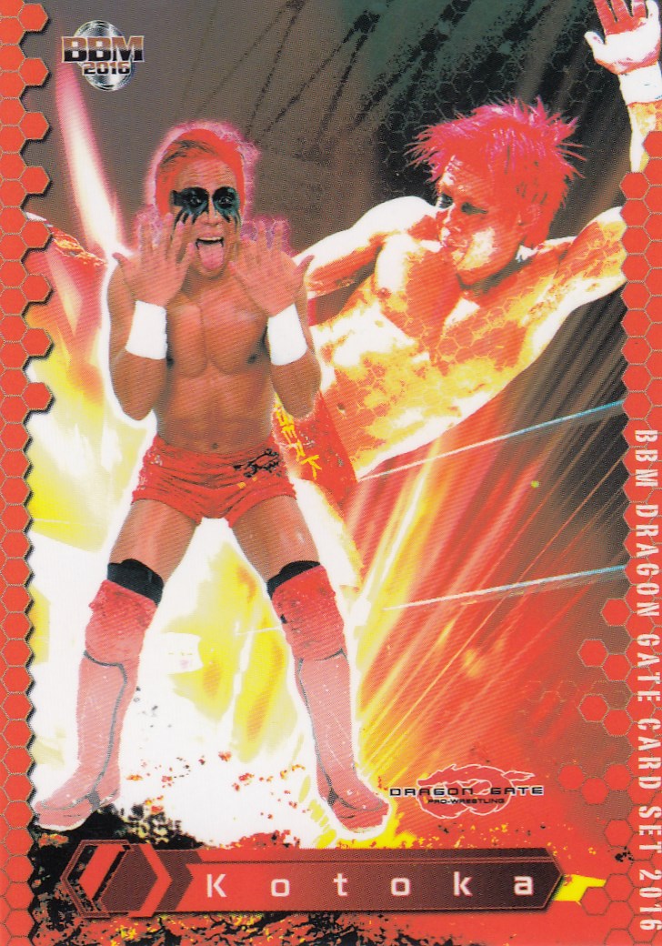 BBM DRAGON GATE CARD SET 2016/07 Kotoka/プロ