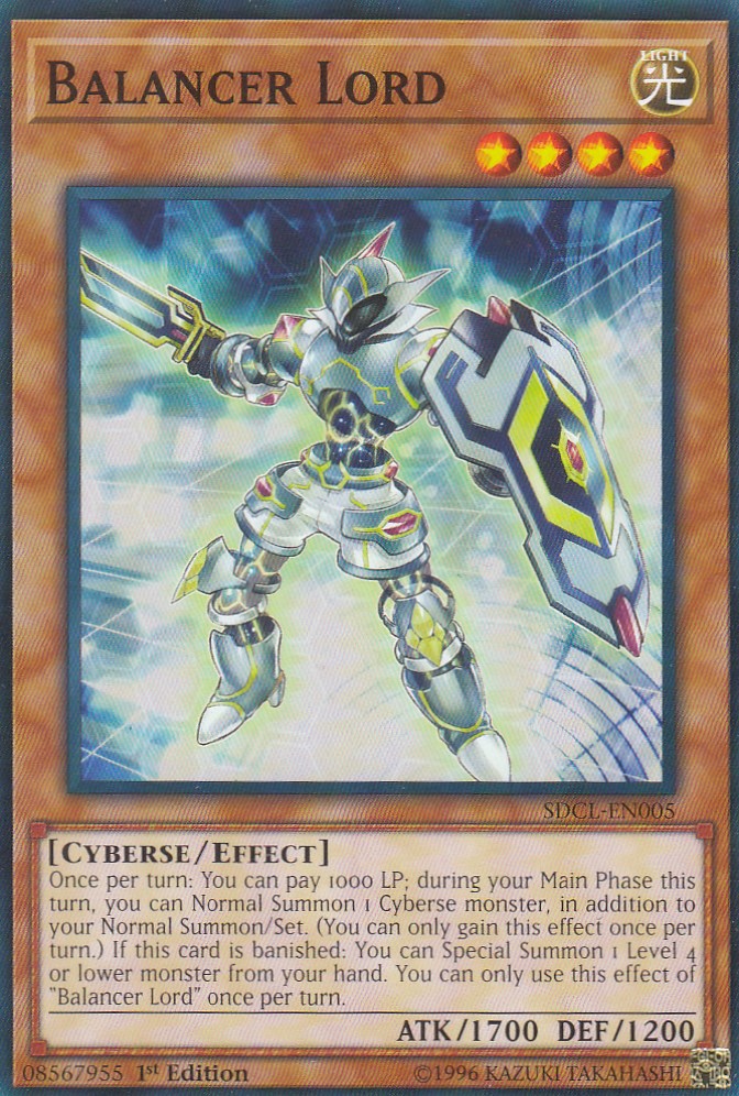 遊戯王 英語版 SDCL-EN005 バランサーロード Balance...(3.0)