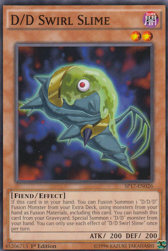 遊戯王 SP17-EN026 DDスワラル・スライム D/D Swirl Slime(英語版 1st Edition ノーマル)