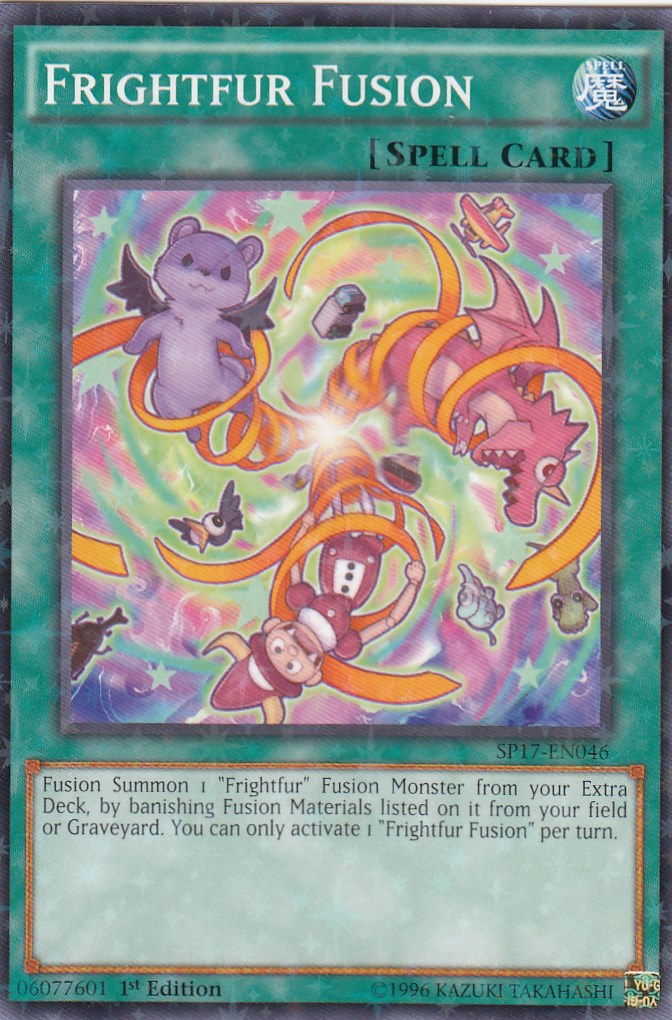 遊戯王 SP17-EN046 魔玩具融合 Frightfur Fusion(英語版 1st Edition ノーマル)