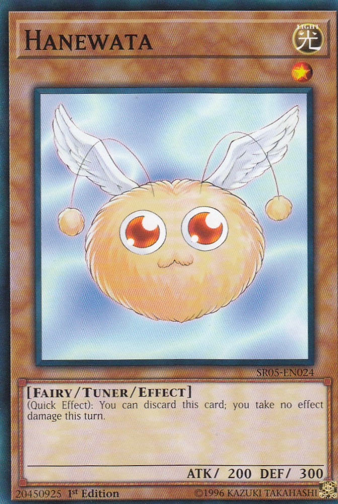 遊戯王 SR05-EN024 ハネワタ Hanewata(英語版 1st Edition ノーマル)【新品】