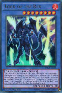 遊戯王 DRL3-EN068 ロード・オブ・ザ・レッド(英語版 1st Edition ウルトラレア) Dragons of Legend : Unleashed