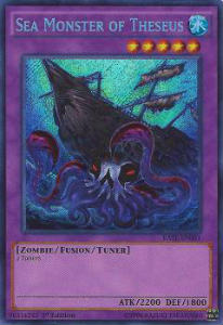遊戯王 RATE-EN081 Sea Monster of Theseus(英語版 1st Edition シークレットレア)【新品】